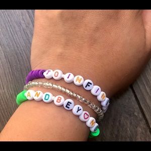 To infinity and beyond Disney bracelets. Handmade